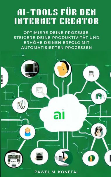Buchcover: AI-Tools für den Internet Creator