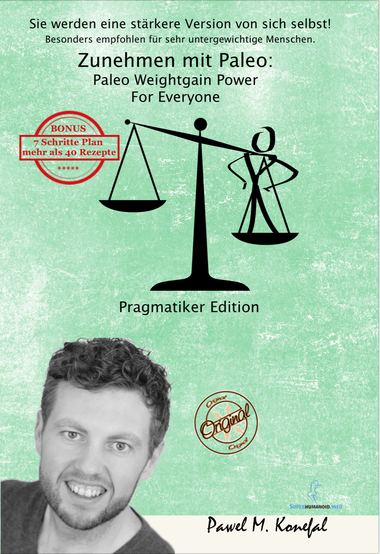 Buchcover: Zunehmen mit Paleo