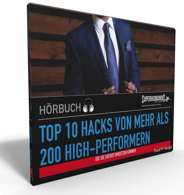 Produktbild des Kurses „Top 10 Hacks von mehr als 200 High-Performern“
