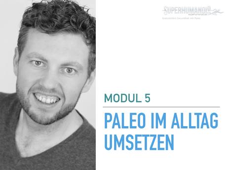 Titelbild Modul 5: Paleo im Alltag umsetzen