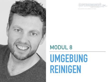 Titelbild Modul 8: Umgebung reinigen
